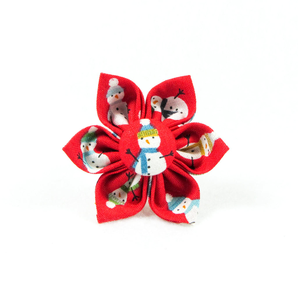 Red Snowmen Flower
