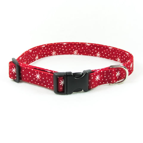 Red Snowflakes Collar
